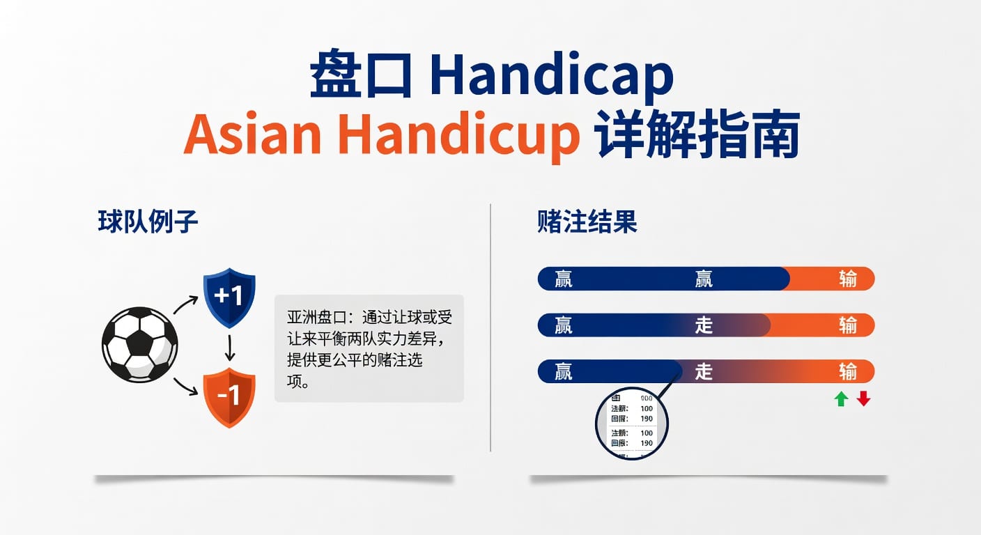 亚洲盘口 handicap 深度解析：博彩玩家必看的策略与技巧