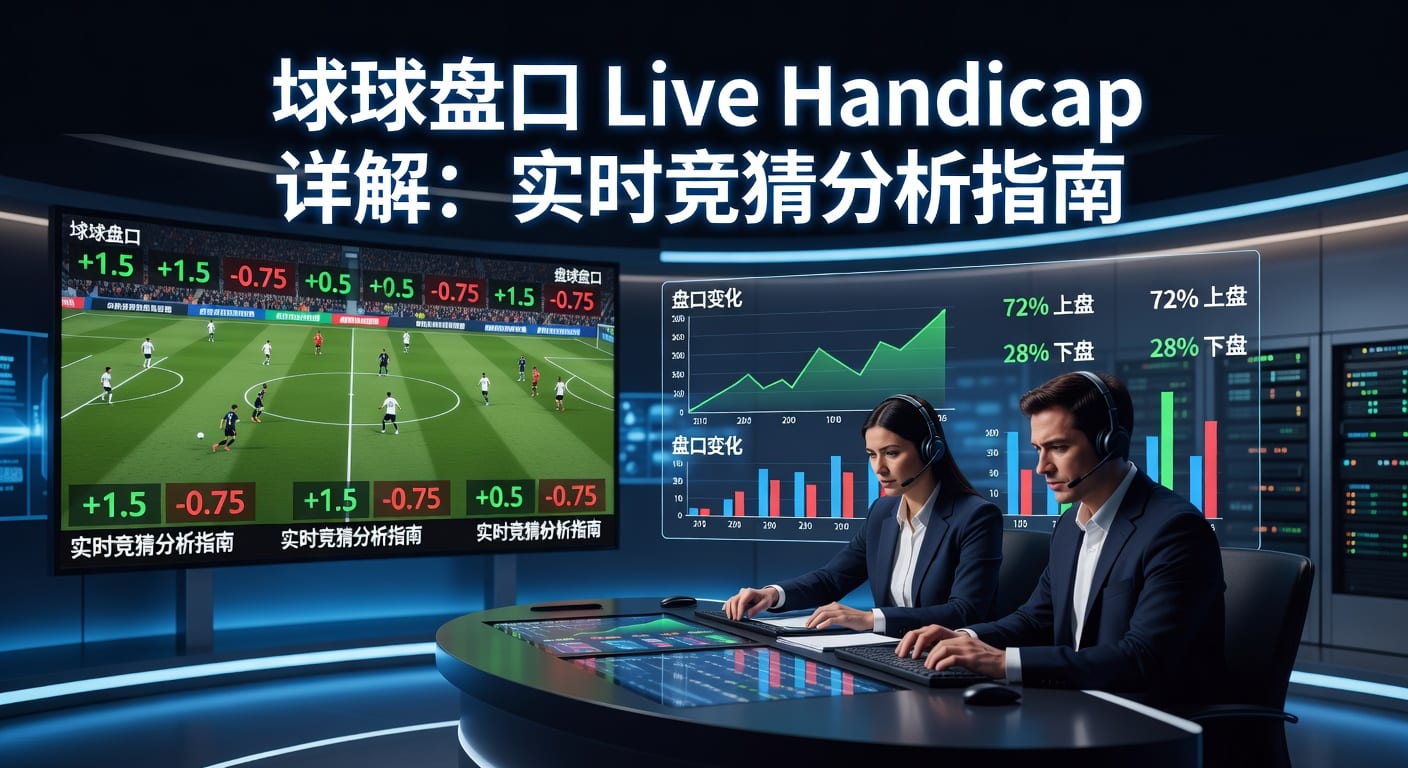滚球盘口 Live Handicap：资深分析师解析实时盘口变化与投注策略 | 伟博体育