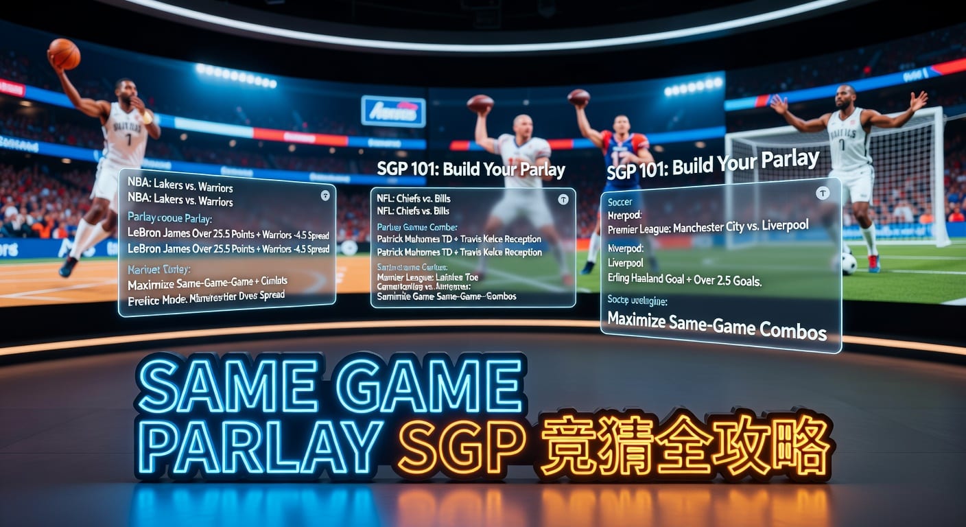 Same Game Parlay SGP玩法解析：资深玩家经验分享与技巧