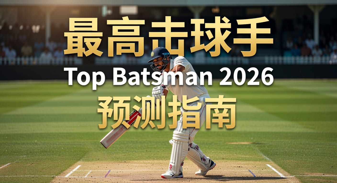 2026年世界杯投注：最高击球手 Top Batsman制胜之道解析