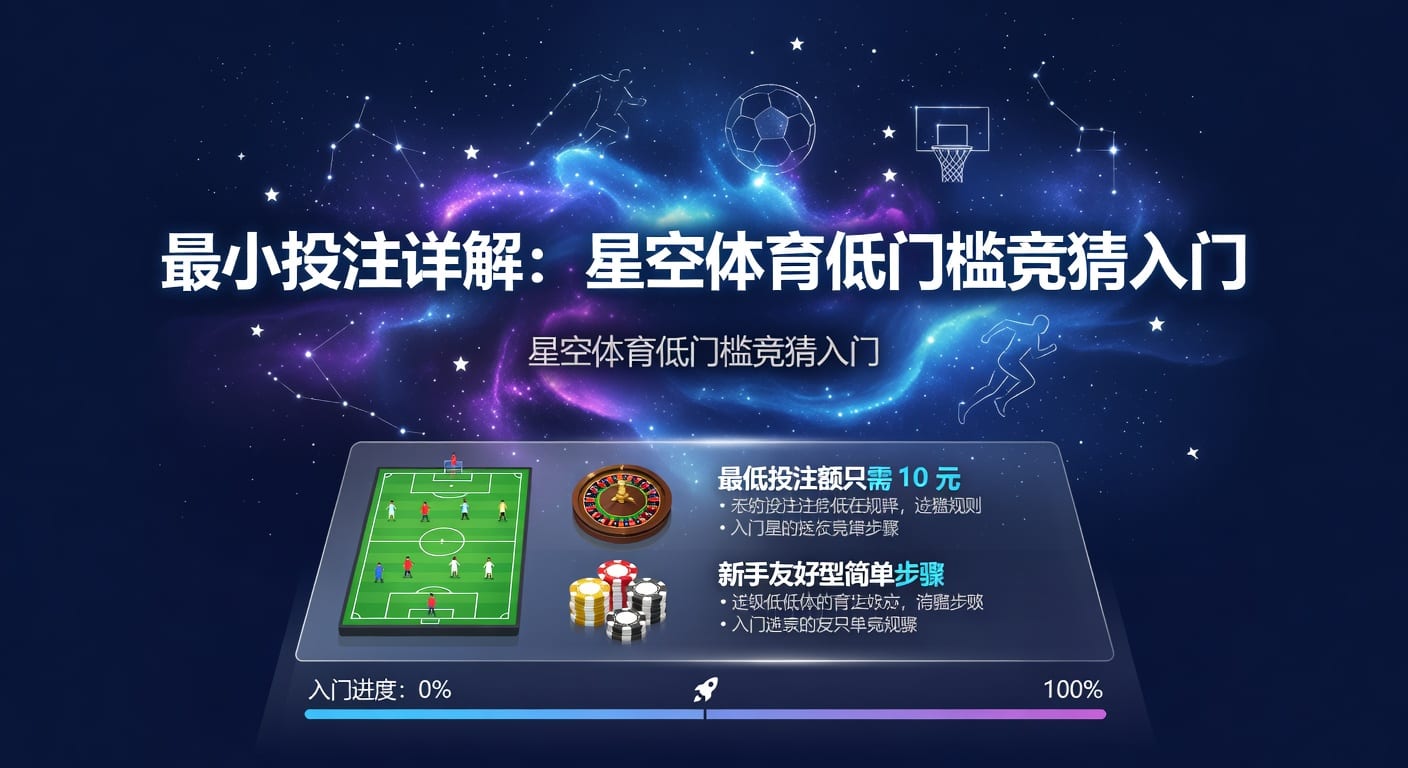 最小投注额：精明体育博彩玩家的风险控制策略
