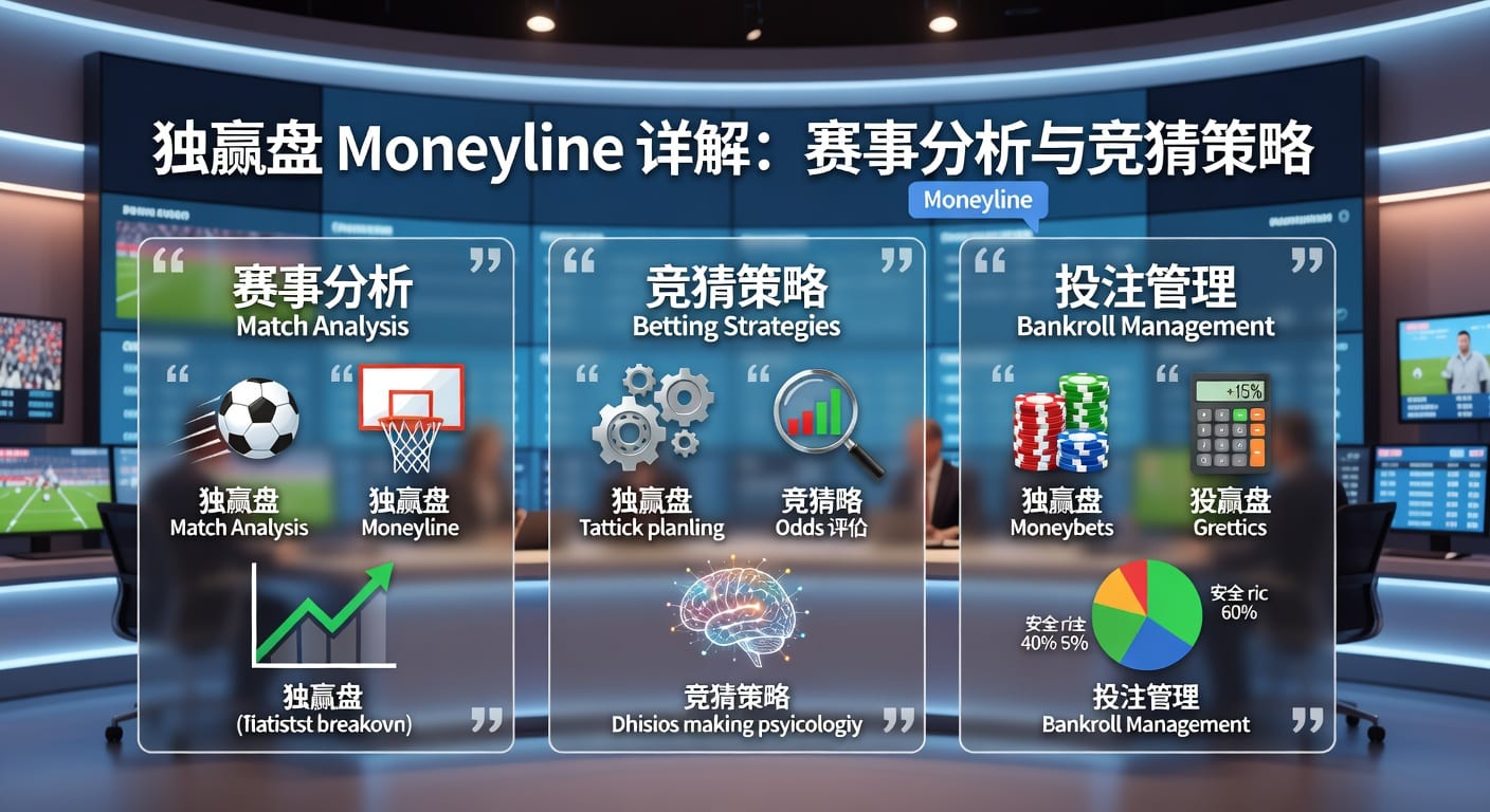 独赢盘 moneyline：体育娱乐平台胜负盘实战解析