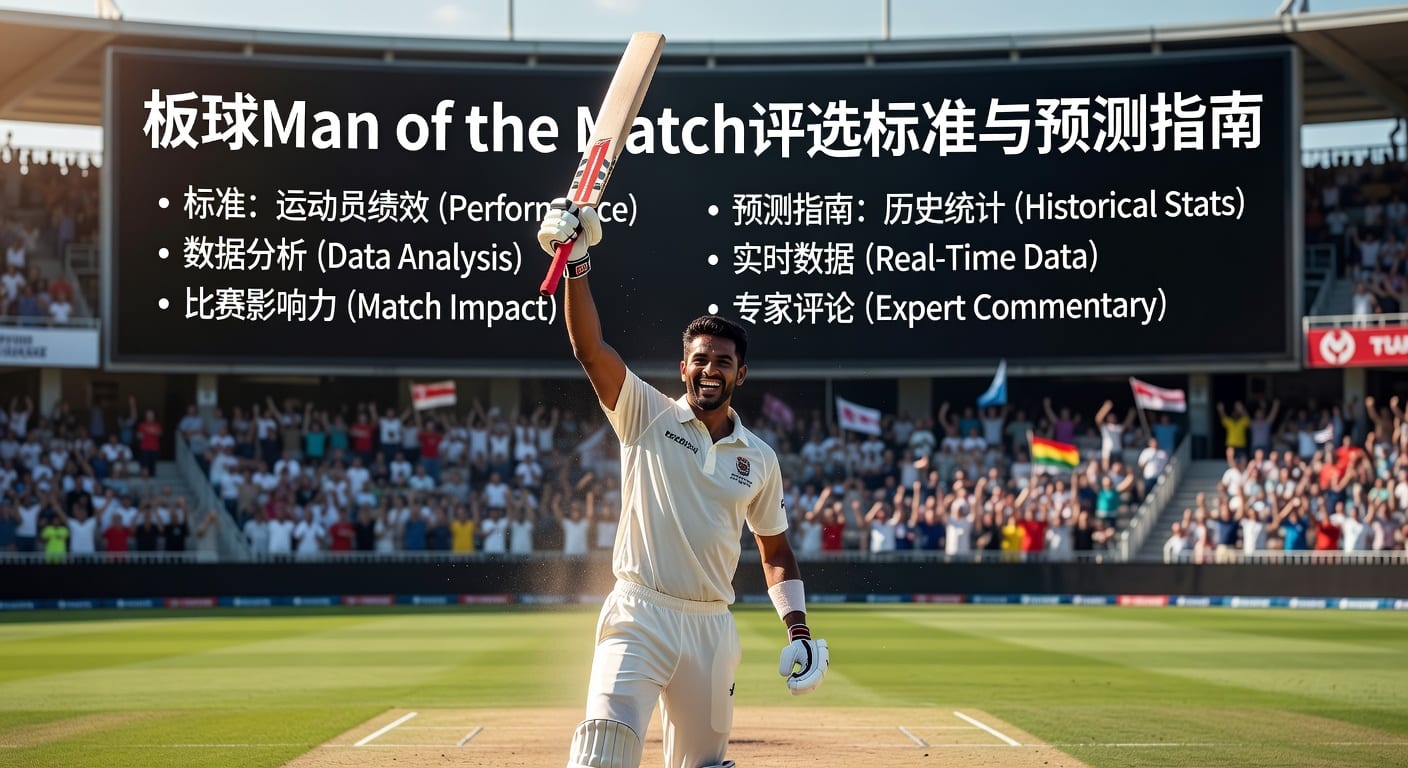 板球Man of the Match：评选逻辑与投注观察